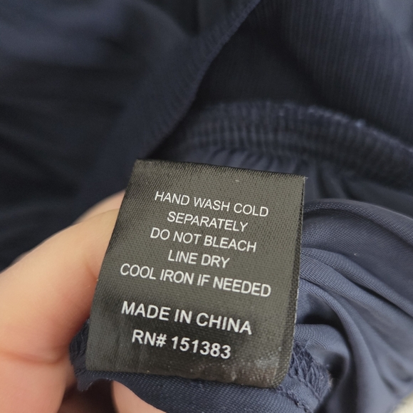 Current Air Navy Wrap Front Top - Picture 6 of 10